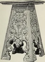 An illustration from The practical cabinet maker and furniture designer's assistant, with essays on history of furniture, taste in design, color and materials, with full explanation of the canons of good taste in furniture .. (1910)