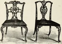 An illustration from The practical cabinet maker and furniture designer's assistant, with essays on history of furniture, taste in design, color and materials, with full explanation of the canons of good taste in furniture .. (1910)