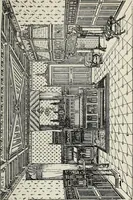 An illustration from The practical cabinet maker and furniture designer's assistant, with essays on history of furniture, taste in design, color and materials, with full explanation of the canons of good taste in furniture .. (1910)