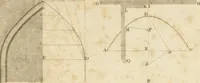 An illustration from Practical carpentry, joinery, and cabinet-making : being a new and complete system of lines for the use of workmen, founded on accurate geometrical and mechanical principles ... / by Peter Nicholson ; revised by Thomas Tredgold (1853)