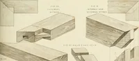 An illustration from Practical carpentry, joinery, and cabinet-making : being a new and complete system of lines for the use of workmen, founded on accurate geometrical and mechanical principles ... / by Peter Nicholson ; revised by Thomas Tredgold (1853)