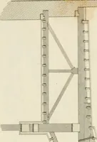 An illustration from Practical carpentry, joinery, and cabinet-making : being a new and complete system of lines for the use of workmen, founded on accurate geometrical and mechanical principles ... / by Peter Nicholson ; revised by Thomas Tredgold (1853)