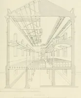 An illustration from Practical carpentry, joinery, and cabinet-making : being a new and complete system of lines for the use of workmen, founded on accurate geometrical and mechanical principles ... / by Peter Nicholson ; revised by Thomas Tredgold (1853)