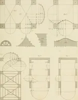 An illustration from Practical carpentry, joinery, and cabinet-making : being a new and complete system of lines for the use of workmen, founded on accurate geometrical and mechanical principles ... / by Peter Nicholson ; revised by Thomas Tredgold (1853)