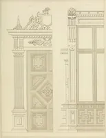 An illustration from Practical carpentry, joinery, and cabinet-making : being a new and complete system of lines for the use of workmen, founded on accurate geometrical and mechanical principles ... / by Peter Nicholson ; revised by Thomas Tredgold (1853)