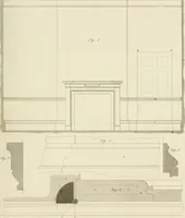 An illustration from Practical carpentry, joinery, and cabinet-making : being a new and complete system of lines for the use of workmen, founded on accurate geometrical and mechanical principles ... / by Peter Nicholson ; revised by Thomas Tredgold (1853)