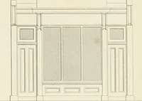 An illustration from Practical carpentry, joinery, and cabinet-making : being a new and complete system of lines for the use of workmen, founded on accurate geometrical and mechanical principles ... / by Peter Nicholson ; revised by Thomas Tredgold (1853)