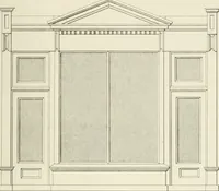 An illustration from Practical carpentry, joinery, and cabinet-making : being a new and complete system of lines for the use of workmen, founded on accurate geometrical and mechanical principles ... / by Peter Nicholson ; revised by Thomas Tredgold (1853)