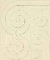 An illustration from Practical carpentry, joinery, and cabinet-making : being a new and complete system of lines for the use of workmen, founded on accurate geometrical and mechanical principles ... / by Peter Nicholson ; revised by Thomas Tredgold (1853)