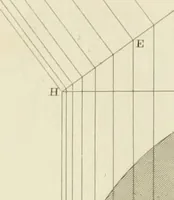 An illustration from Practical carpentry, joinery, and cabinet-making : being a new and complete system of lines for the use of workmen, founded on accurate geometrical and mechanical principles ... / by Peter Nicholson ; revised by Thomas Tredgold (1853)