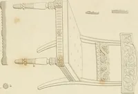 An illustration from Practical carpentry, joinery, and cabinet-making : being a new and complete system of lines for the use of workmen, founded on accurate geometrical and mechanical principles ... / by Peter Nicholson ; revised by Thomas Tredgold (1853)