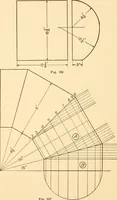 An illustration from A practical course in mechanical drawing for individual study and shop classes, trade and high schools (1912)