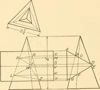 An illustration from A practical course in mechanical drawing for individual study and shop classes, trade and high schools (1912)
