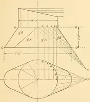 An illustration from A practical course in mechanical drawing for individual study and shop classes, trade and high schools (1912)