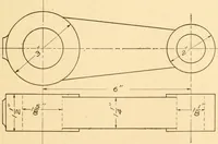 An illustration from A practical course in mechanical drawing for individual study and shop classes, trade and high schools (1912)