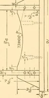 An illustration from A practical course in mechanical drawing for individual study and shop classes, trade and high schools (1912)