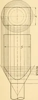 An illustration from A practical course in mechanical drawing for individual study and shop classes, trade and high schools (1912)