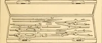 An illustration from A practical course in mechanical drawing for individual study and shop classes, trade and high schools (1912)