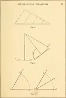 An illustration from A practical course in mechanical drawing for individual study and shop classes, trade and high schools (1912)