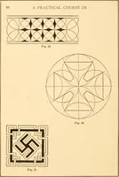 An illustration from A practical course in mechanical drawing for individual study and shop classes, trade and high schools (1912)