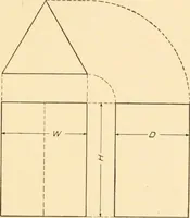 An illustration from A practical course in mechanical drawing for individual study and shop classes, trade and high schools (1912)