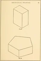 An illustration from A practical course in mechanical drawing for individual study and shop classes, trade and high schools (1912)