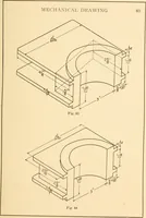 An illustration from A practical course in mechanical drawing for individual study and shop classes, trade and high schools (1912)
