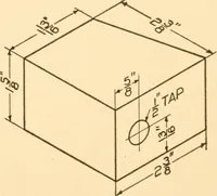 An illustration from A practical course in mechanical drawing for individual study and shop classes, trade and high schools (1912)