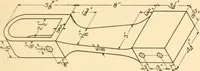 An illustration from A practical course in mechanical drawing for individual study and shop classes, trade and high schools (1912)