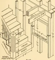 An illustration from A practical course in mechanical drawing for individual study and shop classes, trade and high schools (1912)