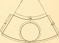 An illustration from A practical course in mechanical drawing for individual study and shop classes, trade and high schools (1912)