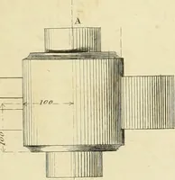 An illustration from The practical draughtsman's book of industrial design and machinist's and engineer's companion : forming a complete course of mechanical, engineering and architectural drawing (1866)
