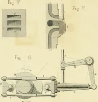 An illustration from The practical draughtsman's book of industrial design and machinist's and engineer's companion : forming a complete course of mechanical, engineering and architectural drawing (1866)