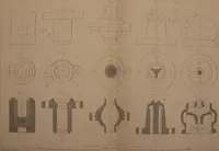 An illustration from The practical draughtsman's book of industrial design, and machinist's and engineer's drawing companion; forming a complete course of mechanical, engineering, and architectural drawing (1871)