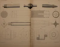 An illustration from The practical draughtsman's book of industrial design, and machinist's and engineer's drawing companion; forming a complete course of mechanical, engineering, and architectural drawing (1871)