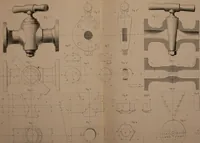 An illustration from The practical draughtsman's book of industrial design, and machinist's and engineer's drawing companion; forming a complete course of mechanical, engineering, and architectural drawing (1871)
