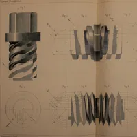 An illustration from The practical draughtsman's book of industrial design, and machinist's and engineer's drawing companion; forming a complete course of mechanical, engineering, and architectural drawing (1871)