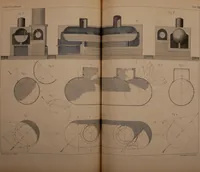 An illustration from The practical draughtsman's book of industrial design, and machinist's and engineer's drawing companion; forming a complete course of mechanical, engineering, and architectural drawing (1871)