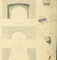 An illustration from The practical draughtsman's book of industrial design, and machinist's and engineer's drawing companion; forming a complete course of mechanical, engineering, and architectural drawing (1871)