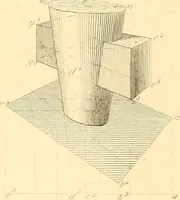 An illustration from The practical draughtsman's book of industrial design, and machinist's and engineer's drawing companion; forming a complete course of mechanical, engineering, and architectural drawing (1871)