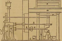 An illustration from The practical draughtsman's book of industrial design, and machinist's and engineer's drawing companion: forming a complete course of mechanical, engineering, and architectural drawing. (1857)