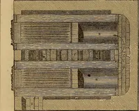 An illustration from The practical draughtsman's book of industrial design, and machinist's and engineer's drawing companion: forming a complete course of mechanical, engineering, and architectural drawing. (1857)