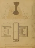 An illustration from The practical draughtsman's book of industrial design, and machinist's and engineer's drawing companion: forming a complete course of mechanical, engineering, and architectural drawing. (1857)