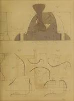 An illustration from The practical draughtsman's book of industrial design, and machinist's and engineer's drawing companion: forming a complete course of mechanical, engineering, and architectural drawing. (1857)