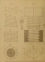 An illustration from The practical draughtsman's book of industrial design, and machinist's and engineer's drawing companion: forming a complete course of mechanical, engineering, and architectural drawing. (1857)