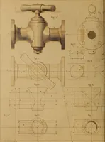 An illustration from The practical draughtsman's book of industrial design, and machinist's and engineer's drawing companion: forming a complete course of mechanical, engineering, and architectural drawing. (1857)