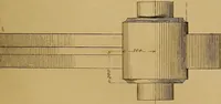 An illustration from The practical draughtsman's book of industrial design, and machinist's and engineer's drawing companion: forming a complete course of mechanical, engineering, and architectural drawing. (1857)