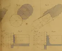 An illustration from The practical draughtsman's book of industrial design, and machinist's and engineer's drawing companion: forming a complete course of mechanical, engineering, and architectural drawing. (1857)