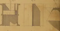 An illustration from The practical draughtsman's book of industrial design, and machinist's and engineer's drawing companion: forming a complete course of mechanical, engineering, and architectural drawing. (1857)