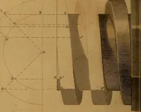 An illustration from The practical draughtsman's book of industrial design, and machinist's and engineer's drawing companion: forming a complete course of mechanical, engineering, and architectural drawing. (1857)